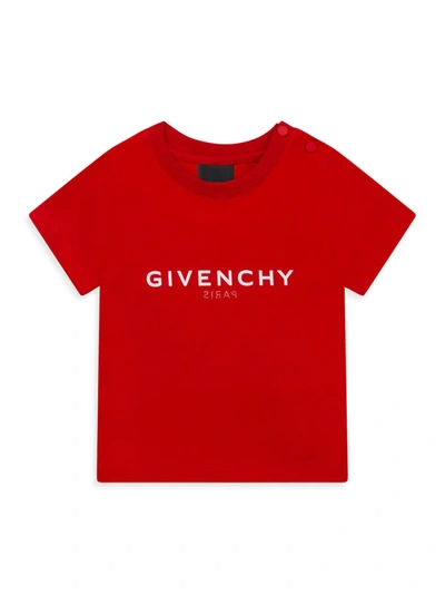 Givenchy Baby's & Little Boy's Graphic Logo Short-sleeve T-shirt In Red