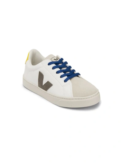 Veja Little Kid's & Kid's Small Esplar Sneakers In White