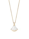 Bvlgari Women's Divas' Dream 18k Yellow Gold, Mother-of-pearl, & Diamond Pendant Necklace In Default Title