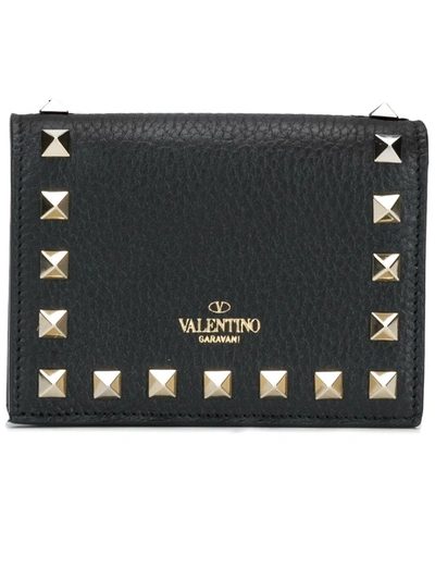 Valentino Garavani Wallets Black
