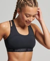 Superdry Women's Sport Running Bra Black