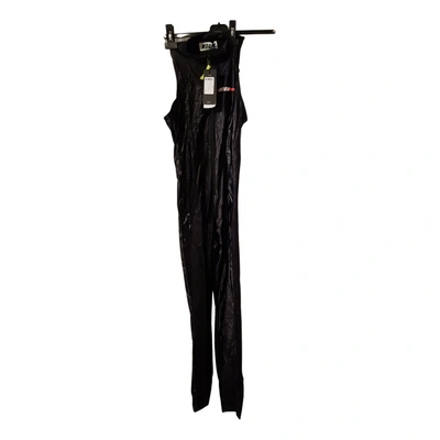 Pre-owned Msgm Jumpsuit In Black