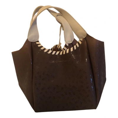 Pre-owned Cruciani Handbag In Brown
