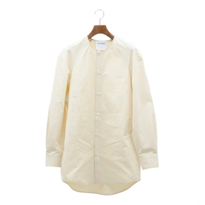 Pre-owned Hed Mayner Shirt In Beige