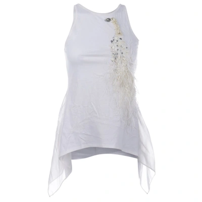 Pre-owned Elisabetta Franchi Knitwear In White