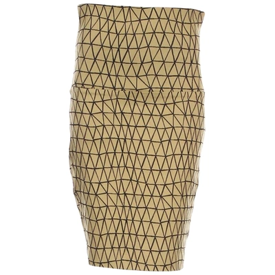 Pre-owned Bitte Kai Rand Mid-length Skirt In Beige