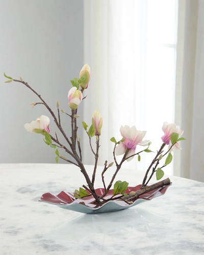 John-richard Collection Japanese Magnolia Floral Arrangement