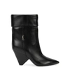 Saint Laurent Niki 85mm Cone-heel Boots In Black