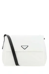 PRADA PRADA LOGO PLAQUE PADDED SHOULDER BAG