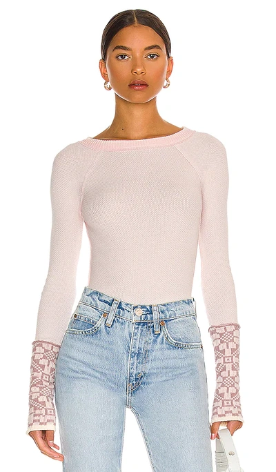 Free People She's Reversible Cuff Top In Dreamt Kiss