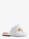 Jw Anderson Twist Detailed Open Toe Sandals In White