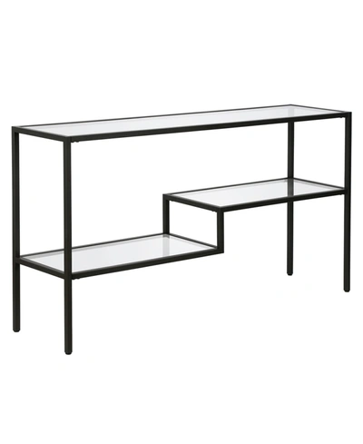 Hudson & Canal Lovett 55" Console Table In Blackened Bronze