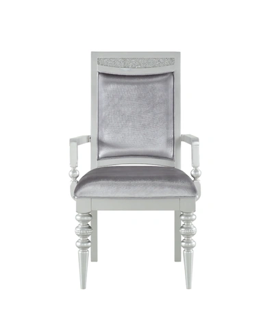 Acme Furniture Maverick Arm Chairs, Set Of 2 In Gray