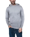 X-ray Core Knit Pullover Hoodie In Light Heather Gray