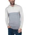 X-ray X Ray Color Block Pullover Hoodie Sweater In White