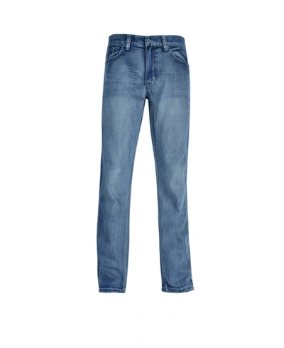 Flypaper Men's Bootcut Jeans In Medium Blue Wash