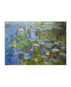 STUPELL INDUSTRIES MONET IMPRESSIONIST LILLY PAD POND PAINTING WALL PLAQUE ART, 10" X 15"