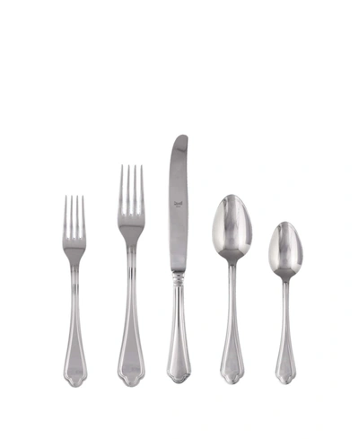 Mepra Leonardo Flatware Set, 5 Piece In Stainless Steel