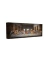 STUPELL INDUSTRIES DA VINCI THE LAST SUPPER RELIGIOUS CLASSICAL PAINTING STRETCHED CANVAS WALL ART, 10" X 24"