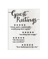 Stupell Industries Five Star Bathroom Funny Word Black And White Wood Textured Design Wall Plaque Art, 10" X 15" In Multi-color