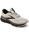 Brooks Women's Adrenaline Gts 22 Running Sneakers From Finish Line In Gray/rose/tawny