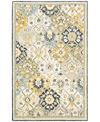 Jhb Design Alfresco 28407 Ivory 3'6" X 5'6" Area Rug In Ivory