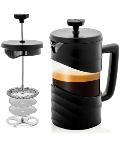 Ovente French Pressâ Coffee Tea Expresso Maker, 34 oz In Black