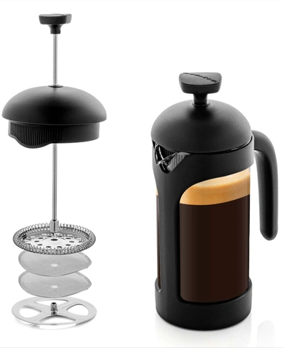 Ovente French Pressâ Coffee Tea Expresso Maker, 12 oz In Black