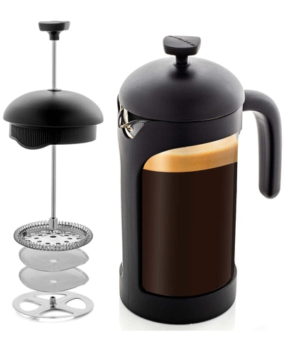 Ovente French Press Coffee Tea Expresso Maker, 34 oz In Black