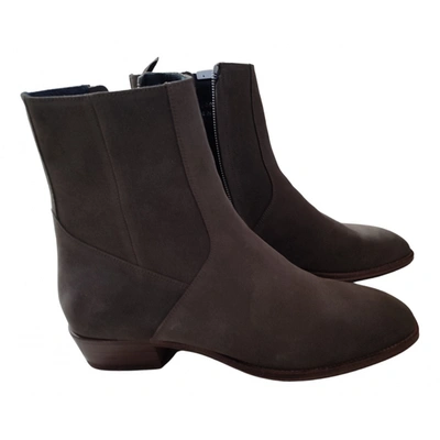 Pre-owned Represent Boots In Brown