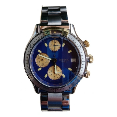Pre-owned Paul Picot Watch In Blue