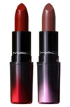 Mac Cosmetics E For Effortless & Bated Breath Love Me Lipstick Set