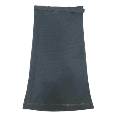 Pre-owned Philosophy Di Alberta Ferretti Maxi Skirt In Grey