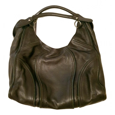 Pre-owned Fratelli Rossetti Leather Handbag In Brown