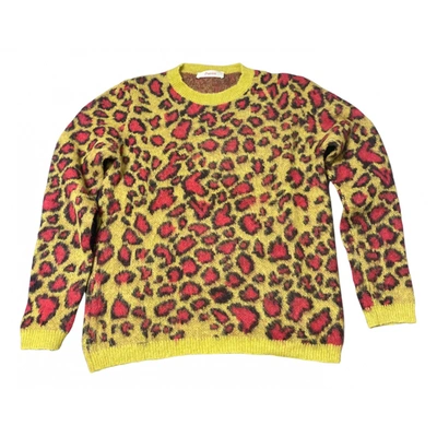 Pre-owned Jucca Wool Jumper In Yellow