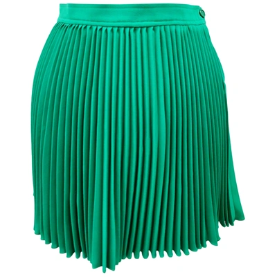 Pre-owned Emanuel Ungaro Wool Mini Skirt In Green