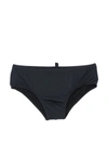 Dsquared2 Dsquared Black Stretch Nylon Swimming Brief In Black