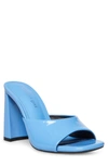 Madden Girl Genius Patent Sandal In Blue Patent