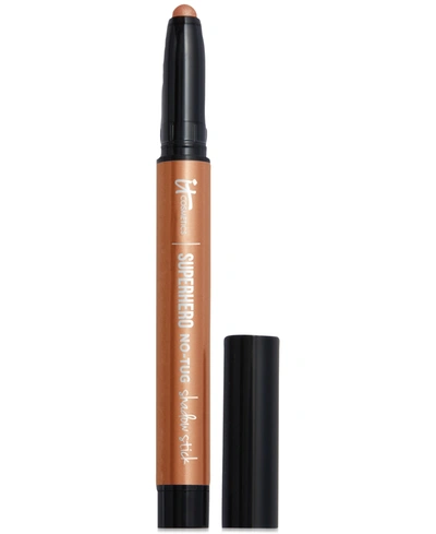 It Cosmetics Superhero No-tug Shadow Stick In Bionic Bronze