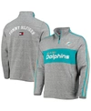 Tommy Hilfiger Men's  Heathered Gray Jacksonville Jaguars Mario Quarter-zip Jacket In Heathered Gray