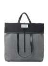 MAISON MARGIELA MAISON MARGIELA LOGO PATCH TOTE BAG