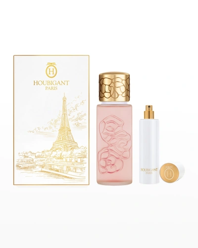 Houbigant Paris Quelques Fleurs Royale Eau De Parfum & Extrait Traveler Spray In Multi