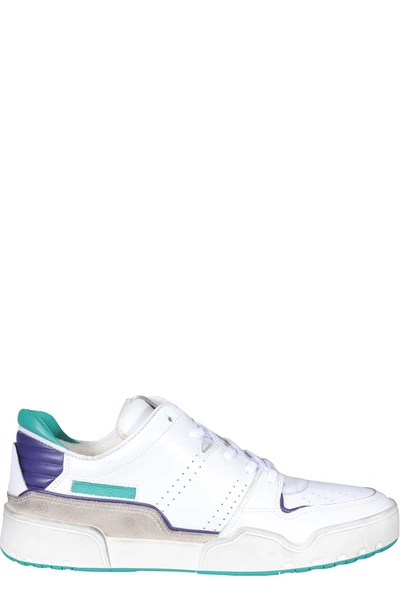 Isabel Marant Emreeh Panelled Low-top Sneakers In White