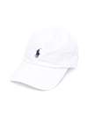 RALPH LAUREN AREL LOGO-EMBROIDERED COTTON CAP