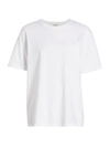 Khaite Women's Mae Short-sleeve T-shirt In White