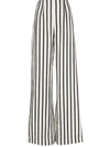 ST AGNI STRIPED WIDE LEG TROUSERS