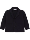 Dolce & Gabbana Blue Newborn Jacket Dolce&gabbana Kids In Blue