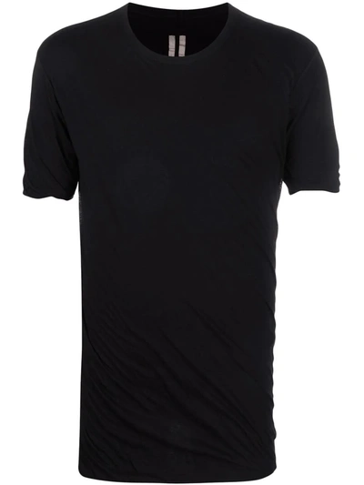 RICK OWENS ROUND-NECK SHORT-SLEEVE T-SHIRT