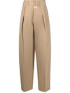 Etro Tailored Linen And Silk Trousers In Neutrals