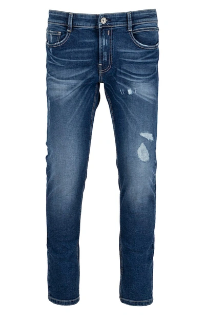 X-ray Stretch 5 Pocket Skinny Jeans In Medium Blue